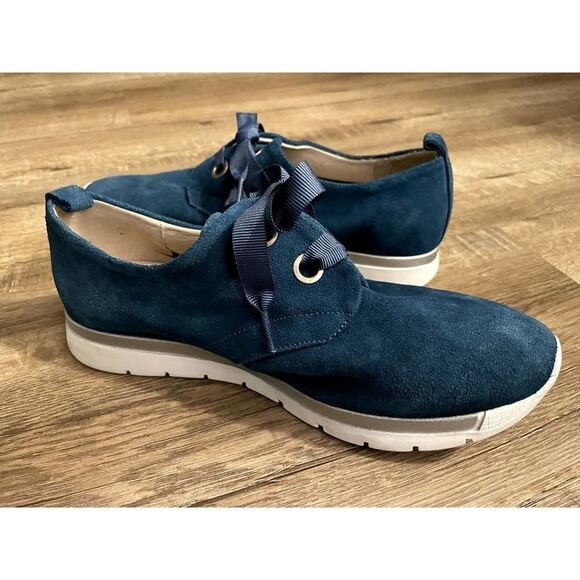 Eric Michael Shoes - Eric MIchael Blue Suede Lifestyle Shoes - 39 / 8.5
